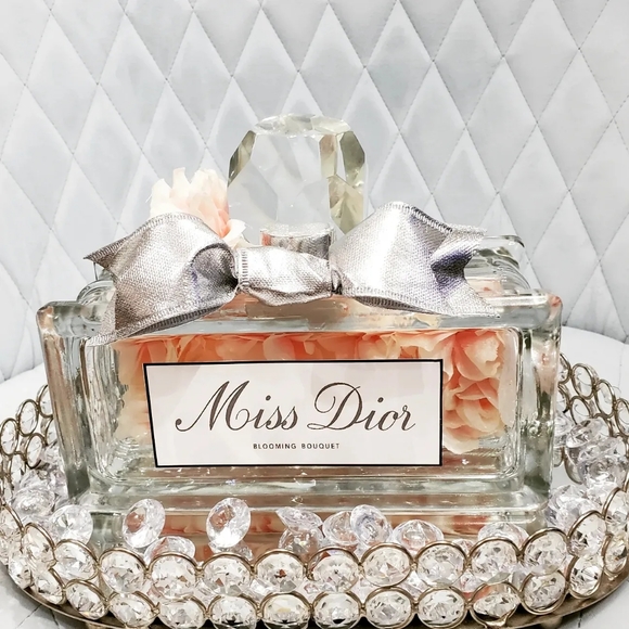 Christian Dior Floral Perfume Bottle Decor - Picture 1 of 7